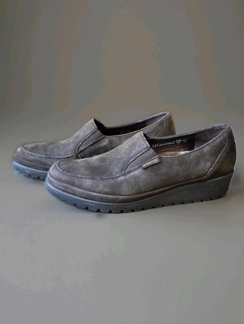 Vintage Mephisto Air-Jet Wedges Slio-On Loafers 9